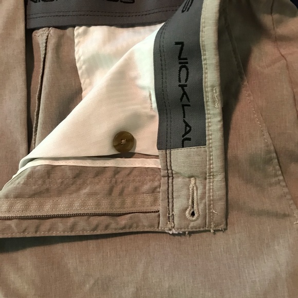 Nicklaus khaki golf shorts - Picture 2 of 3